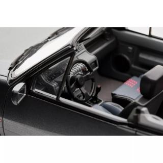 Renault 5 GT Turbo Cabriolet Gris Tungstene 1995 OttO mobile 1:18 Resinemodell (Türen, Motorhaube... nicht zu öffnen!)